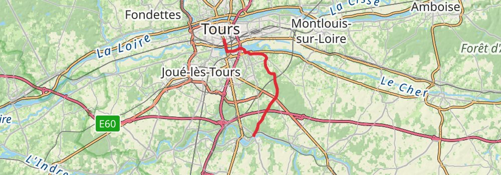 GR 655 Via Turonensis stage 38 Map