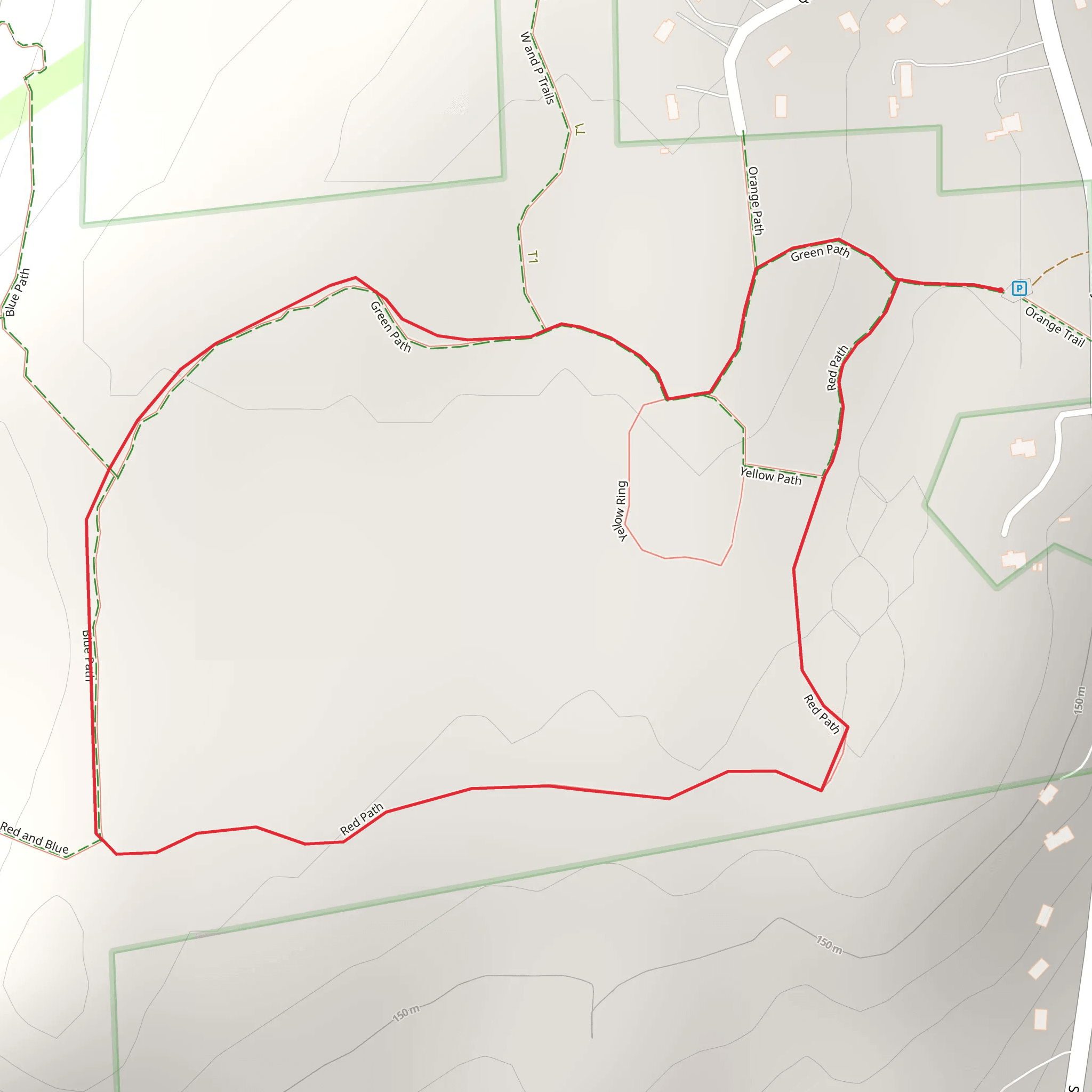 Crompond Loop Trail mobile static map