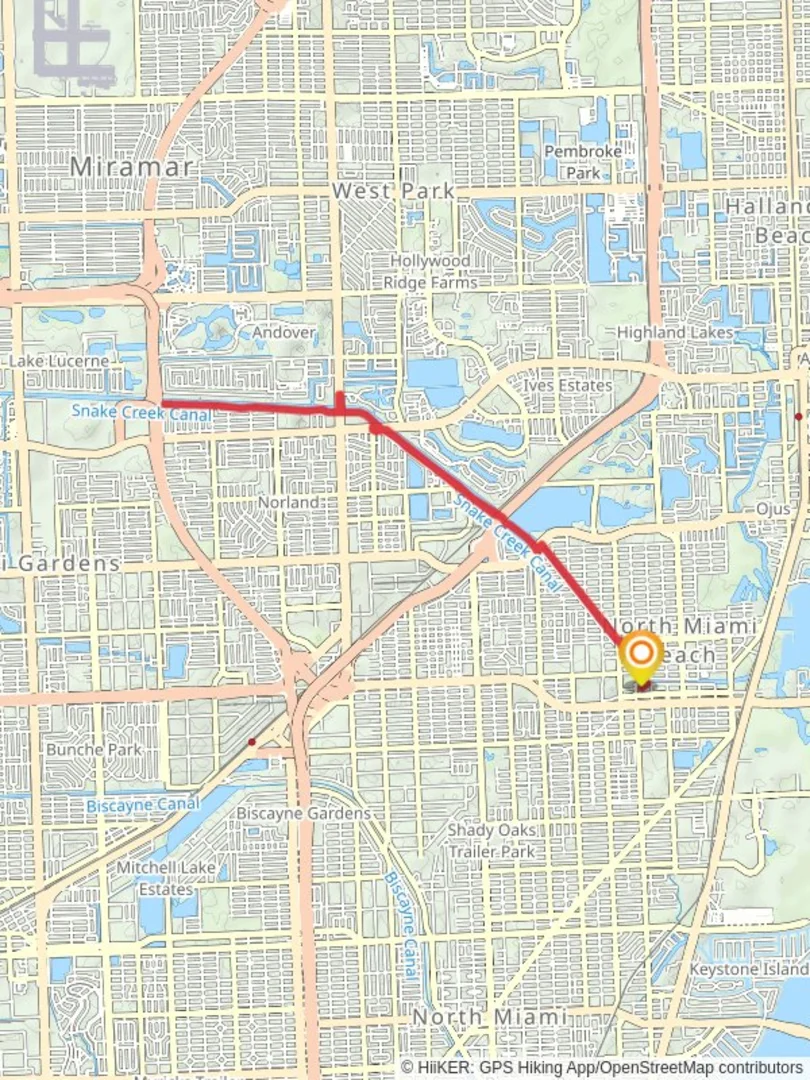 An image depicting the trail Snake Creek Trail and its surrounding area.