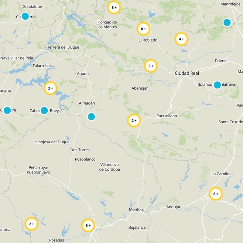 Almodóvar Del Campo Static Map