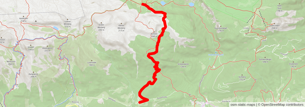 Kufstein Summit Tour stage 2 Map
