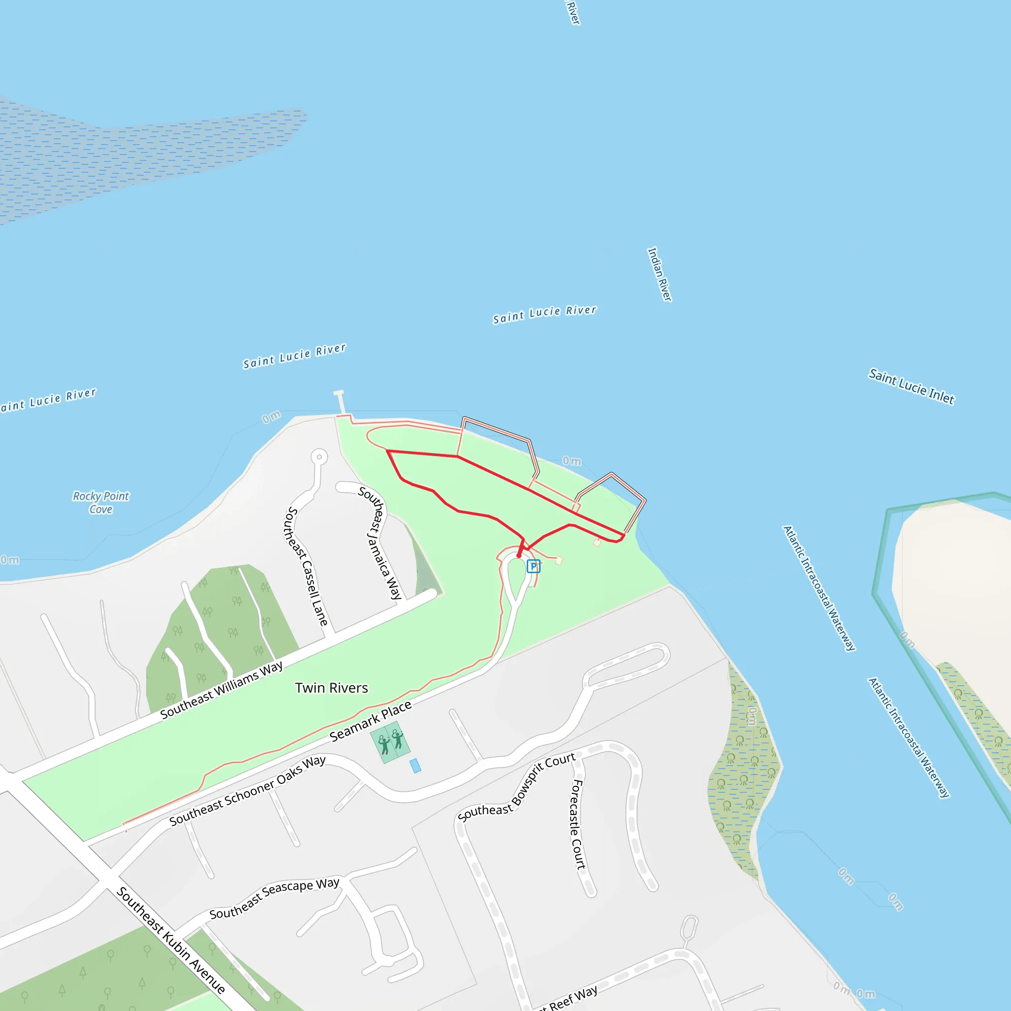 Seamark Place Loop mobile static map