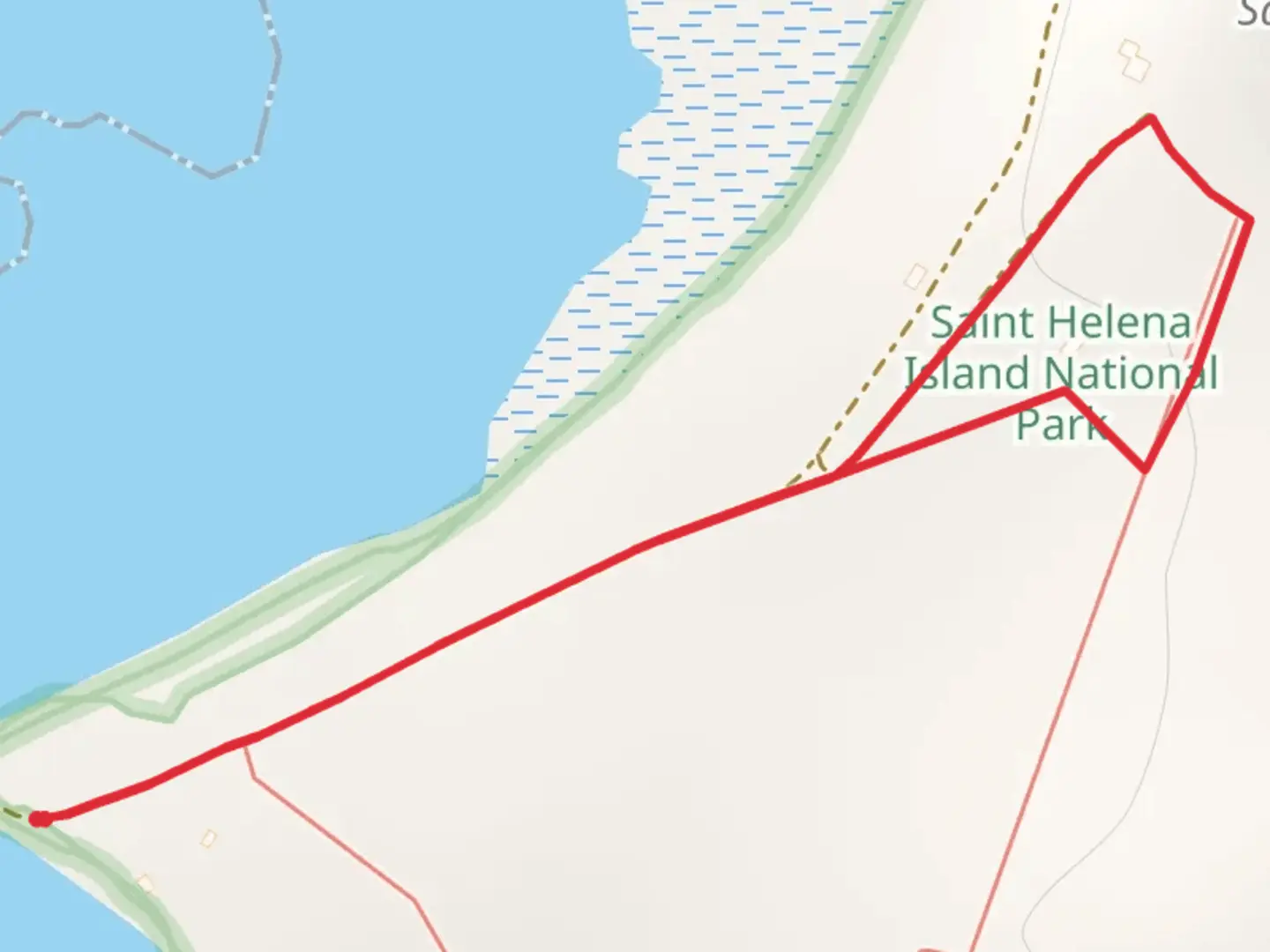 An image depicting the trail St Helena Island Walk and its surrounding area.