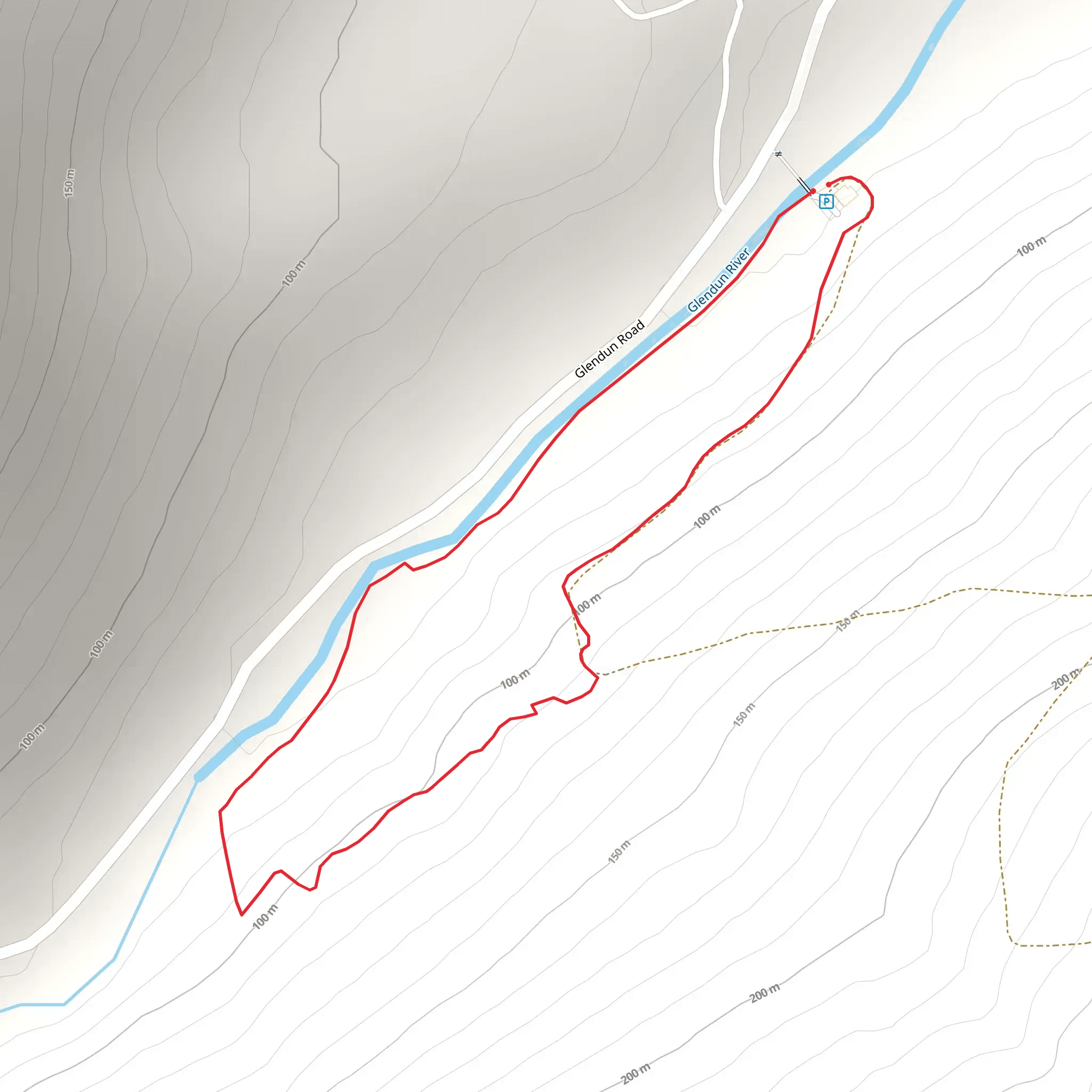Ronan’s Way - Green Loop mobile static map