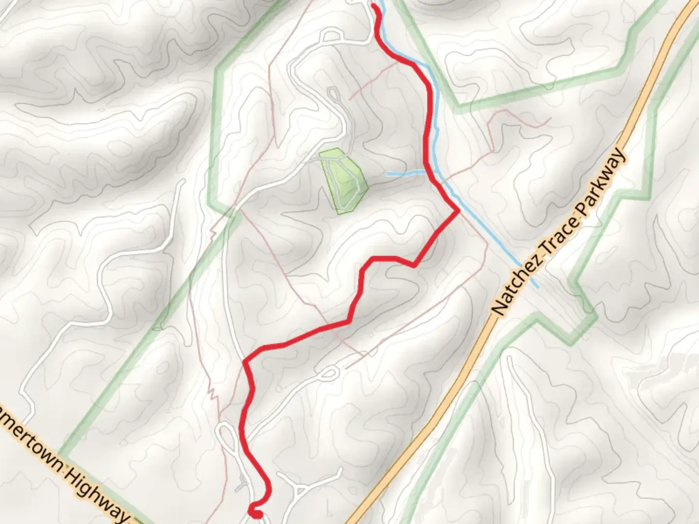 An image depicting the trail Little Swan Creek Walk and its surrounding area.