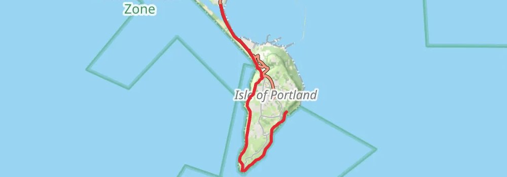 South West Coast Path stage 48 Map