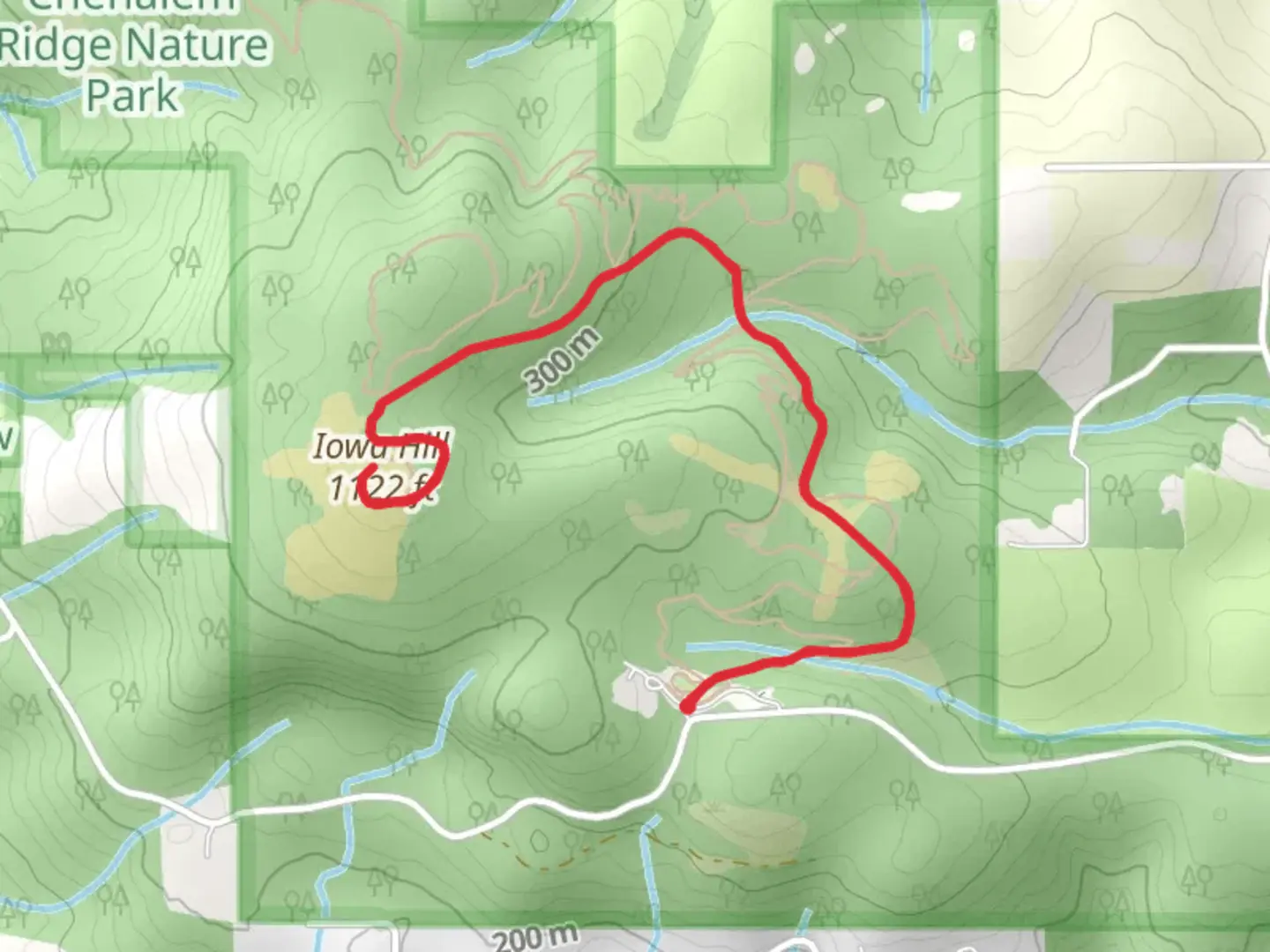 An image depicting the trail Iowa Hill via Timber Road and its surrounding area.