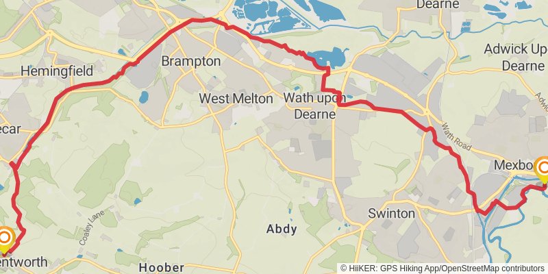 Rotherham Loop stage 4 Map
