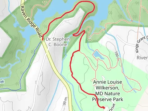 Epps Forest and Falls Lake Trail