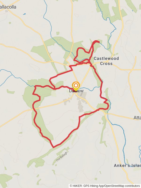 Durrow Leafy Loops - Leafy Loop mobile static map