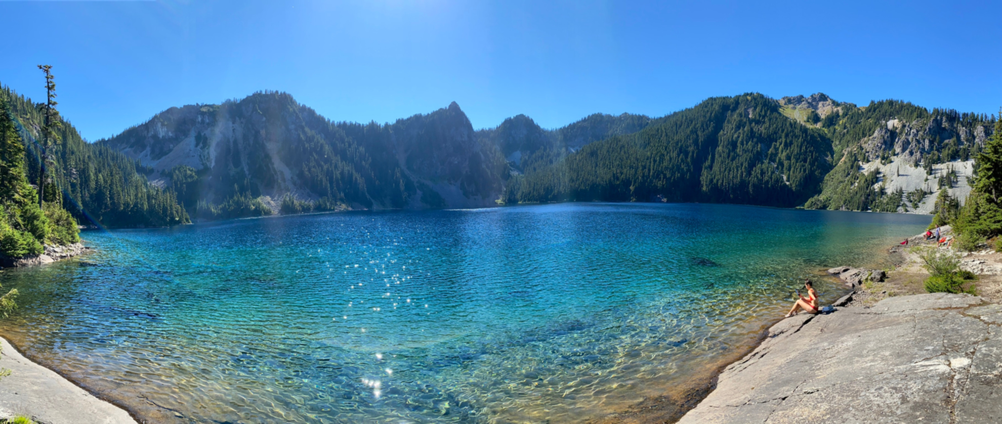 An image depicting the trail Lake Clarice Trail via Deception Creek Trail and its surrounding area.