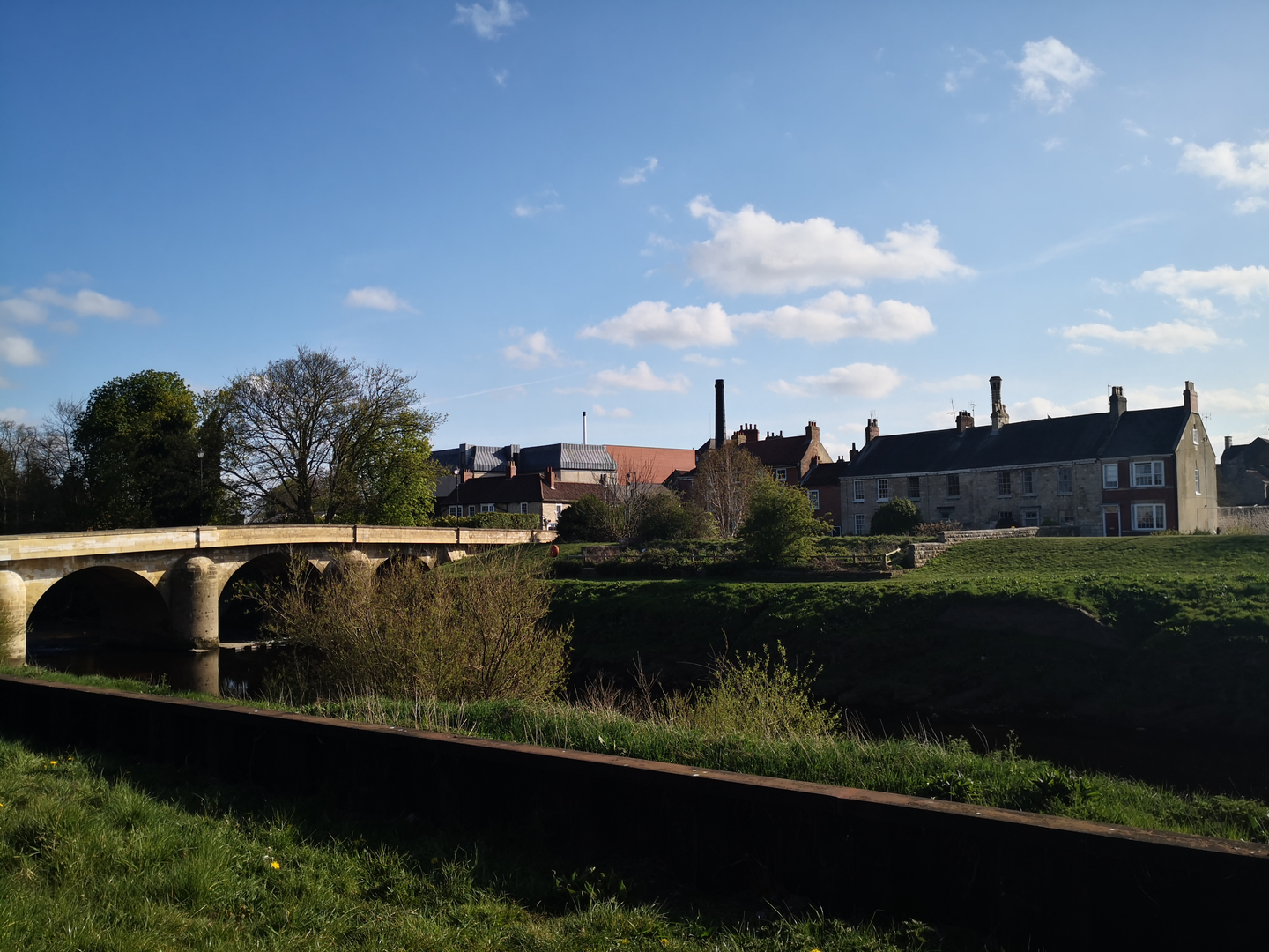 An image depicting the trail Tadcaster and Newton Kyme and its surrounding area.