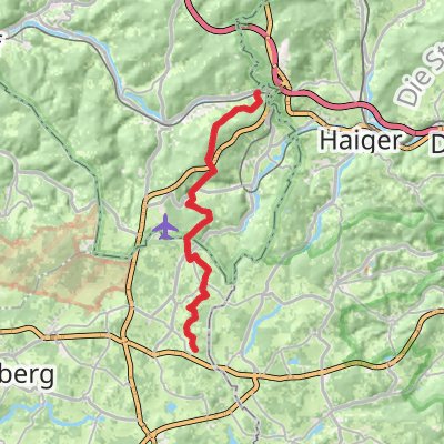 Fuchskaute to Wurgendorf Walk mobile static map