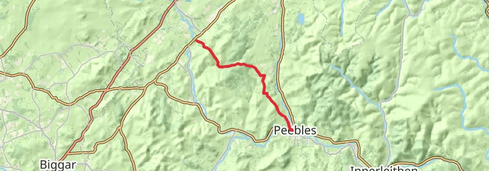 Scottish National Trail stage 6 Map