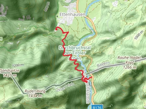 Grossache via Schlechinger Wanderweg