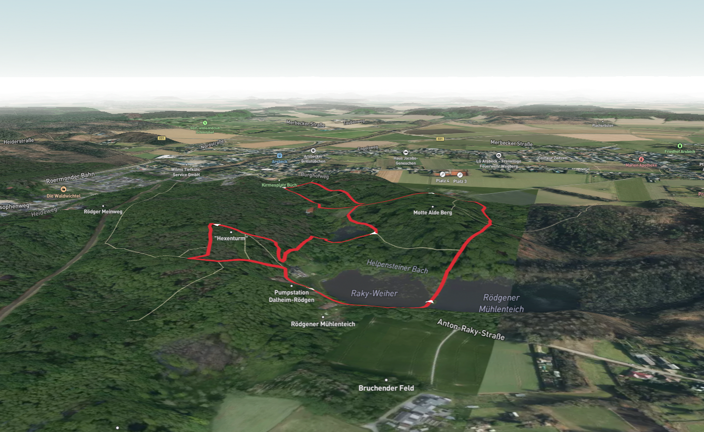 Raky Weiher via Wegberger Muehlen Tour