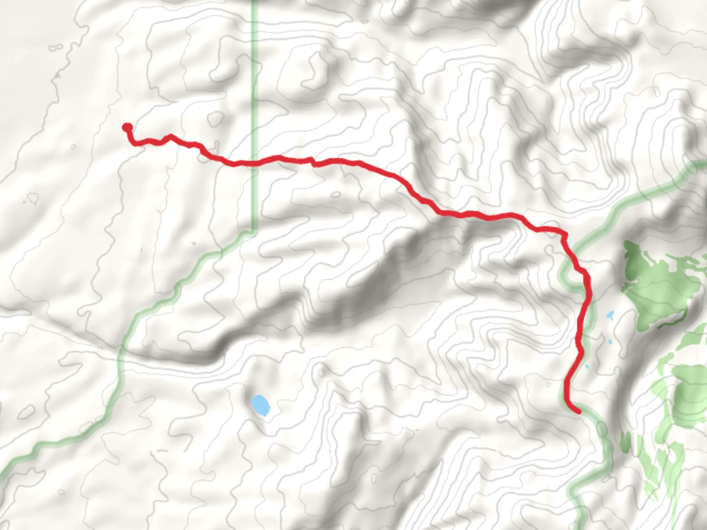 An image depicting the trail Conant Pass via Hominy Peak Trail and its surrounding area.