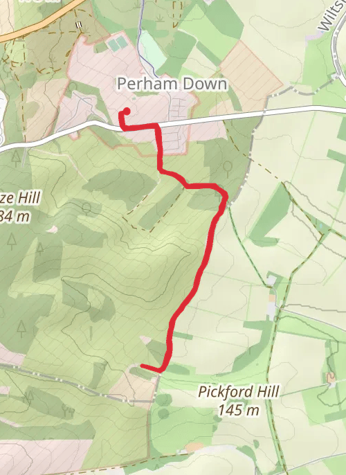 Wiltshire Running mobile static map