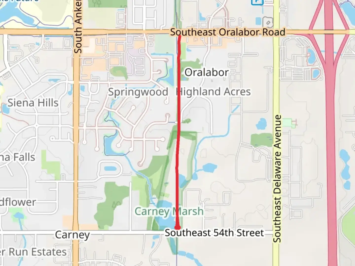 An image depicting the trail Gay Lea Wilson Trail and its surrounding area.