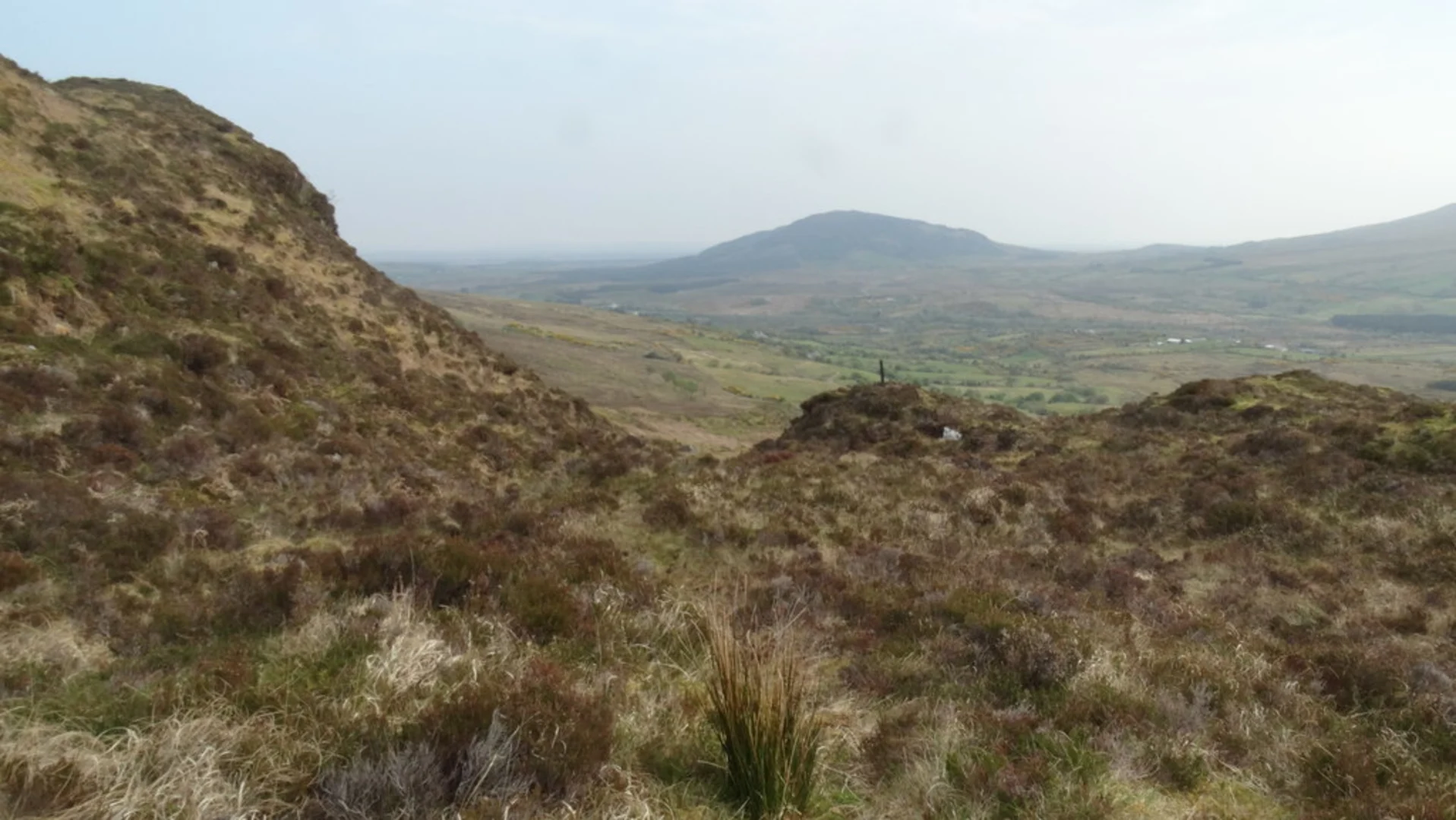 An image depicting the trail Knockaffertagh Mountain Walk and its surrounding area.