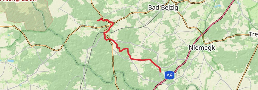 Burgenwanderweg stage 2 Map