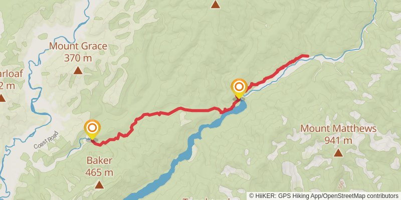 Big Bend Track stage 2 Map