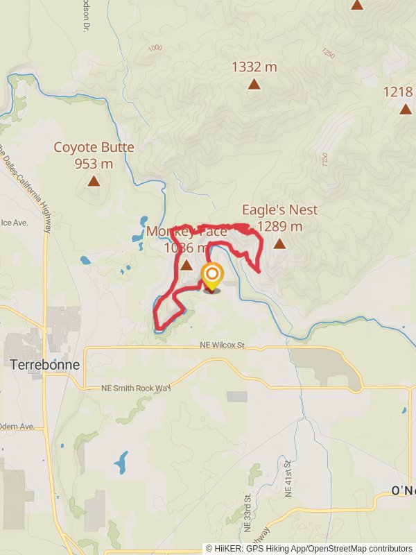 Wolf Tree and Crooked River Loop Trail