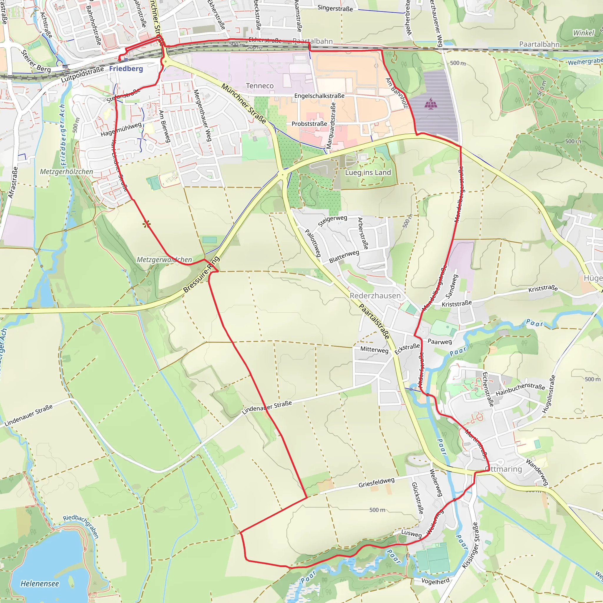 Zum Paardurchbruch mobile static map