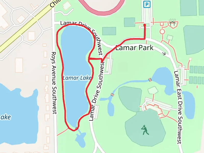 Lamar Lake Loop