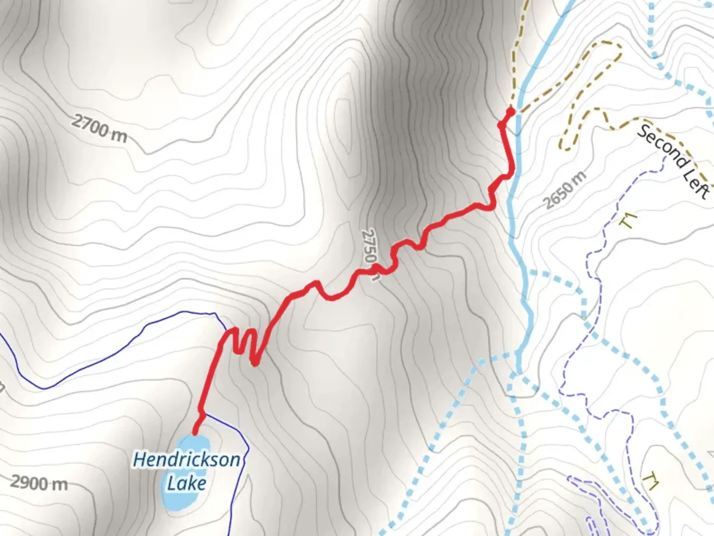 An image depicting the trail Hendrickson Lake Trail and its surrounding area.