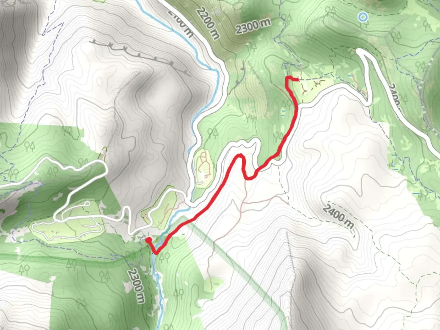 An image depicting the trail Salamander Flat Trail and its surrounding area.
