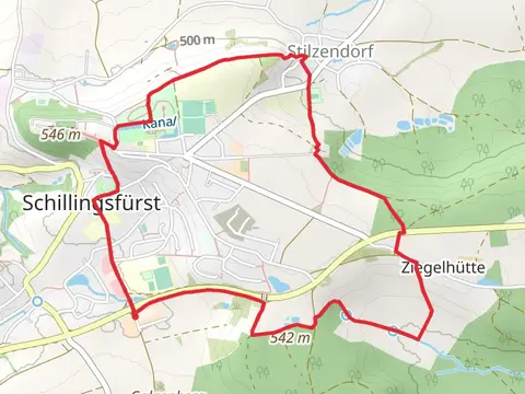 Frankenhoehe Weg Loop