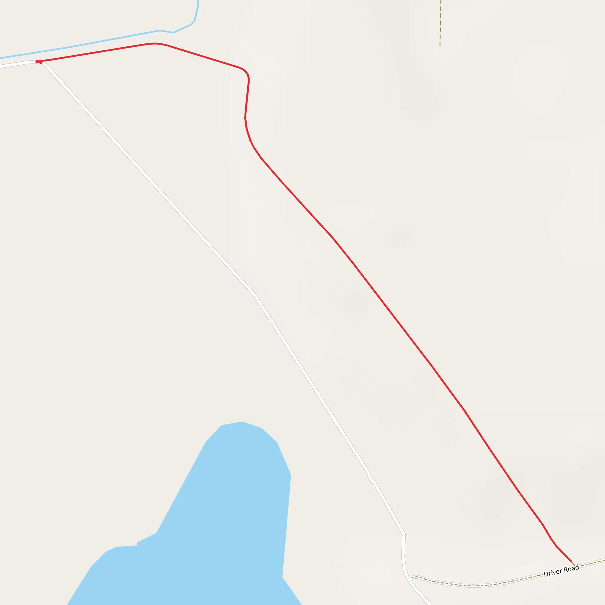 Walk beside Big Creek mobile static map