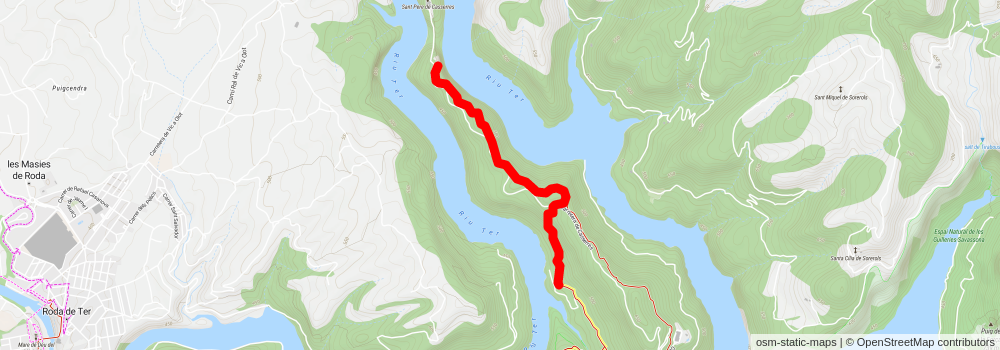 Vic - Monastery of Sant Pere de Caserres PR C 40 stage 2 Map
