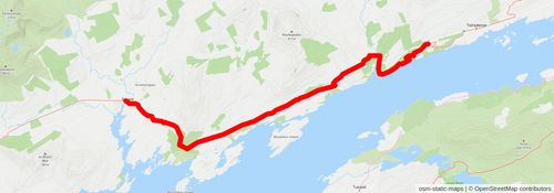 Kerry Way stage 8 Map