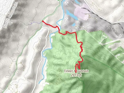 Tinker Mountain via Andy Layne Trail