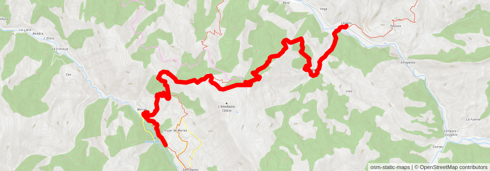GR 1 Sender Historic stage 85 Map
