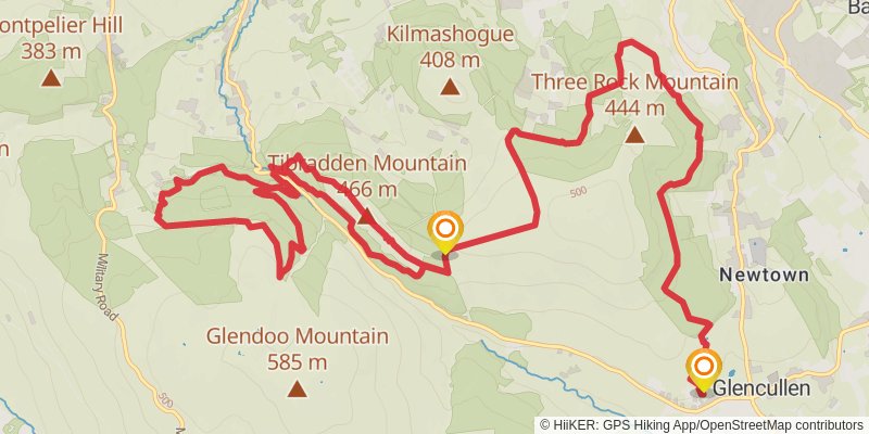 Run The Line Long Course 2023 stage 2 Map
