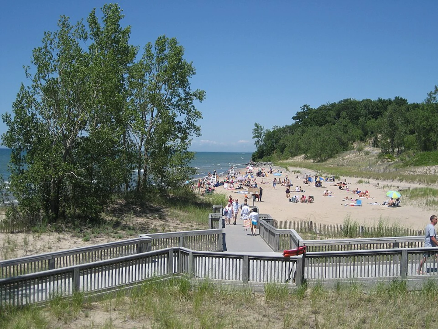 An image depicting the trail Lakeshore Loop Trail - Selkirk Shores State Park and its surrounding area.