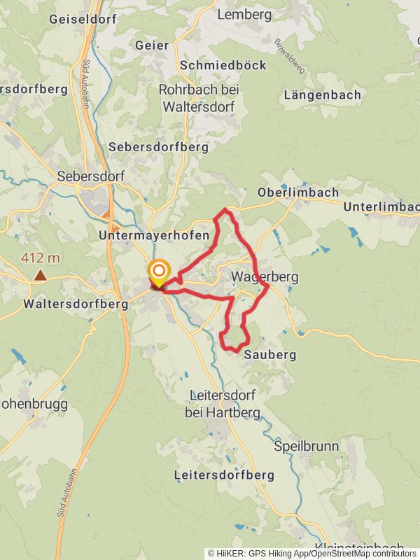 W3 Römerweinweg mobile static map