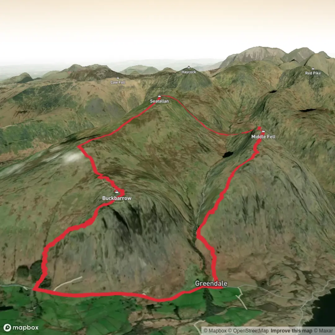 An image depicting the trail Hike from Cumberland and its surrounding area.