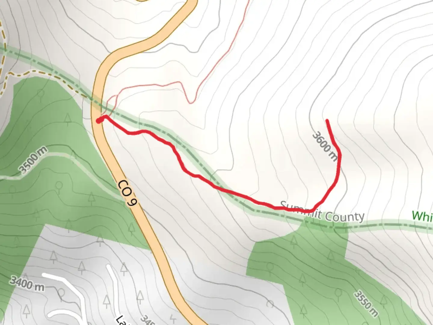 An image depicting the trail Hoosier Community Site Trail and its surrounding area.