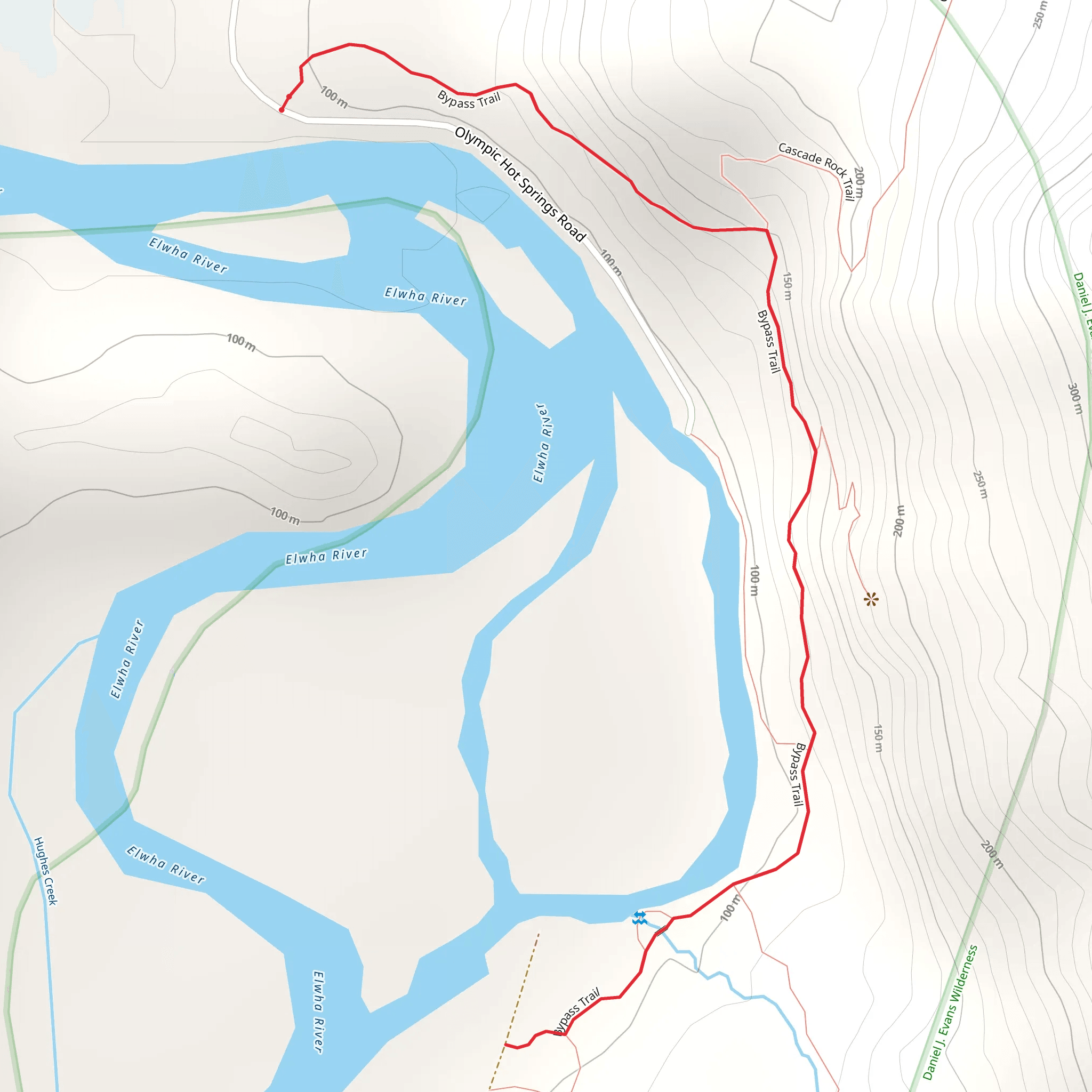 Bypass Trail mobile static map