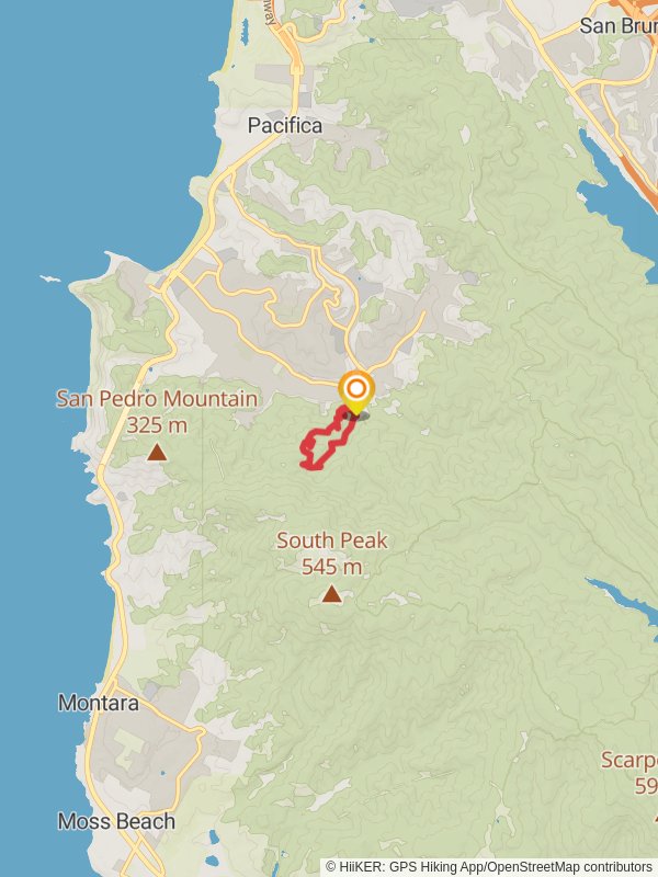 Brooks Creek and Montara Mountain Loop Trail