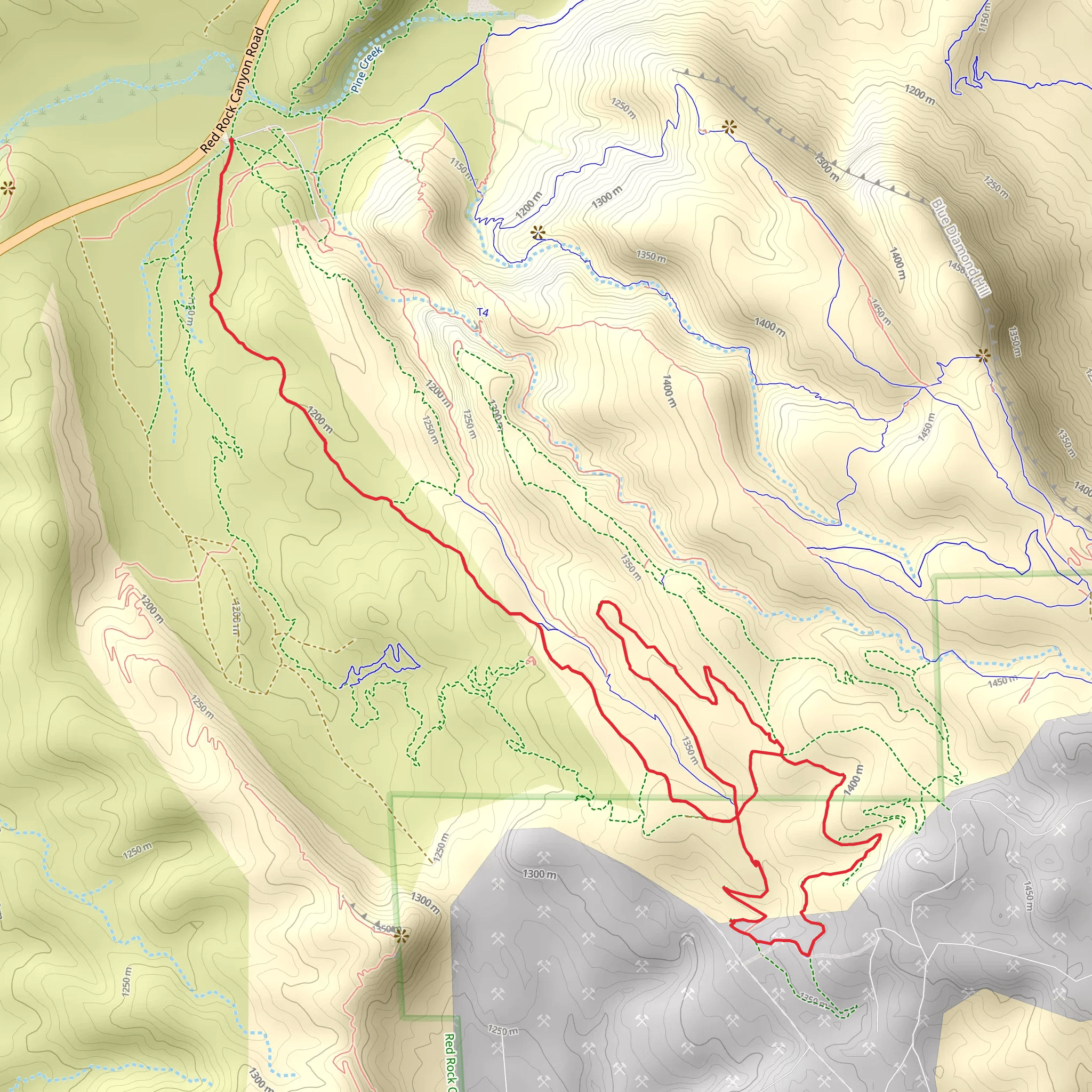 Cat N the Hat, 1st Finger and Midas Touch Loop mobile static map