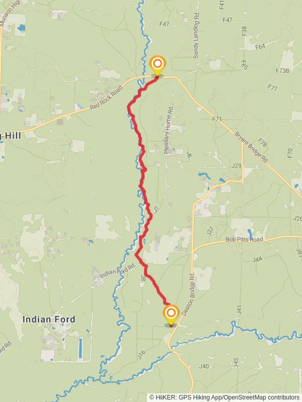 Green Branch - Juniper Creek Trail