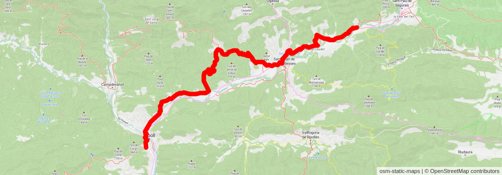 GR 1 Sender Historic stage 7 Map