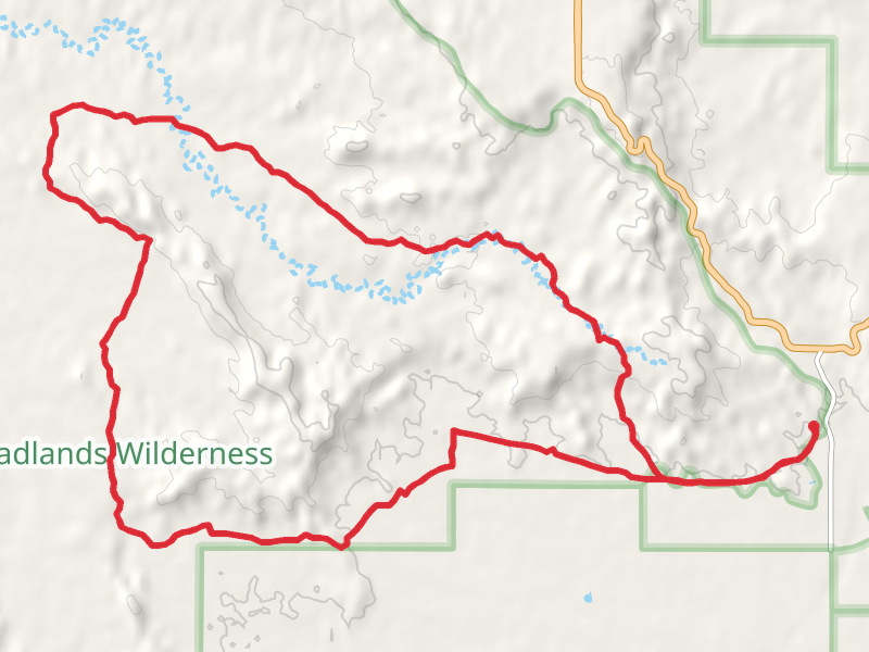 Conata Basin Road Loop - West
