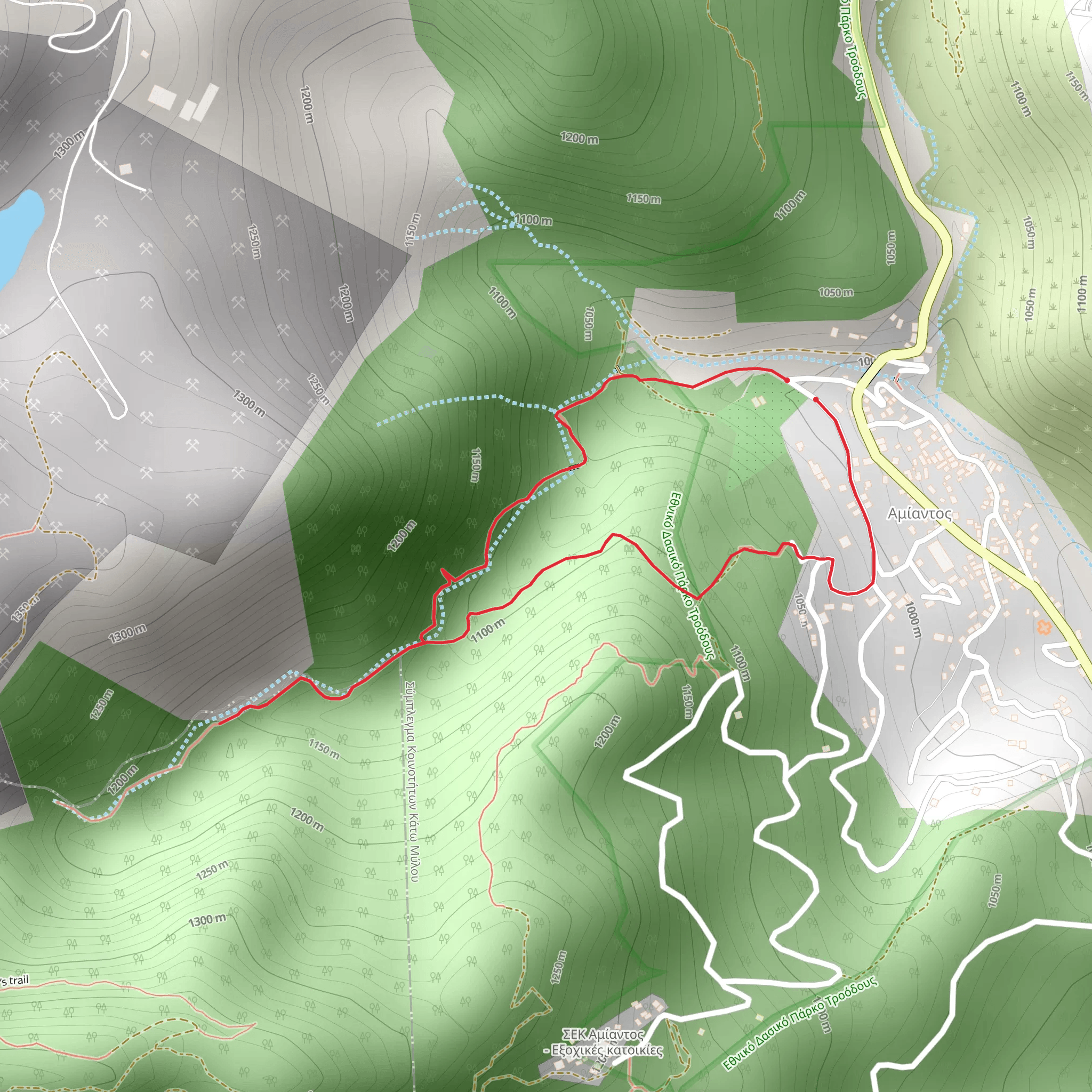 Loumata ton Aeton mobile static map