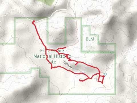 First and Second Fort Bowie Loop